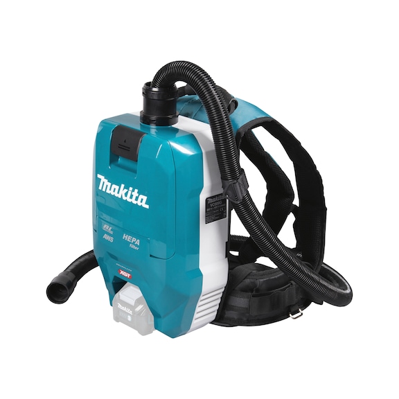 MAKITA cordless backpack hoover 40V vacuum 180 mbar 2 L VC009GZ01 - Cordless backpack hoover XGT 40V max.