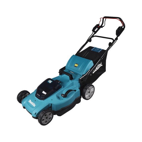 MAKITA cordless lawn mower 2x18V 860W Cutting width 53cm Grass catcher 70 L DLM539PT2 - LXT 18V cordless lawn mower
