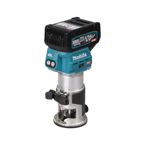 MAKITA Akku-Multifunktionsfräse 40V 1160W 31000 U/min RT001GM205 - Akku-Multifunktionsfräse