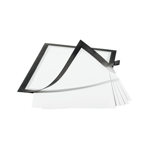 DURABLE DURAFRAME (R) A4 NOTE info frame, black - DURAFRAME (R) NOTE information frame