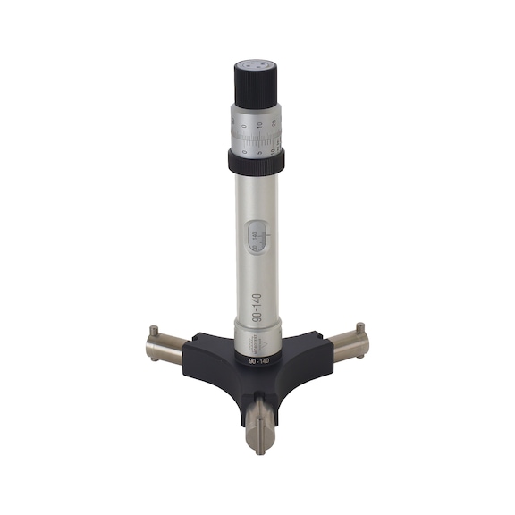 MICROTEST Analog 3P inside micrometer 90-140 mm - Analogue three-point inside micrometer with large measuring range