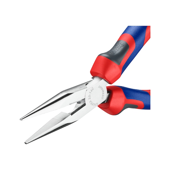 kkk② KNIPEX Kargaburun pense 160 mm, düz, krom kaplamalı kafa, 2