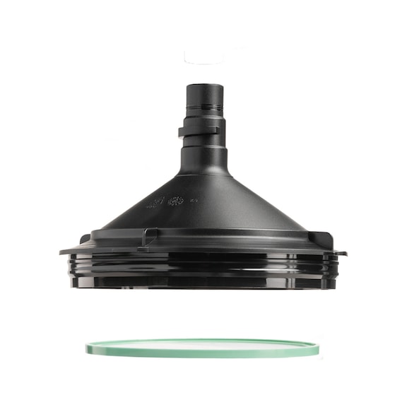 SATA LCS cserefedél lapos szitával együtt 0,40 l 200 µm 75 db 1196410 - Csere fedél LCS - a bélés