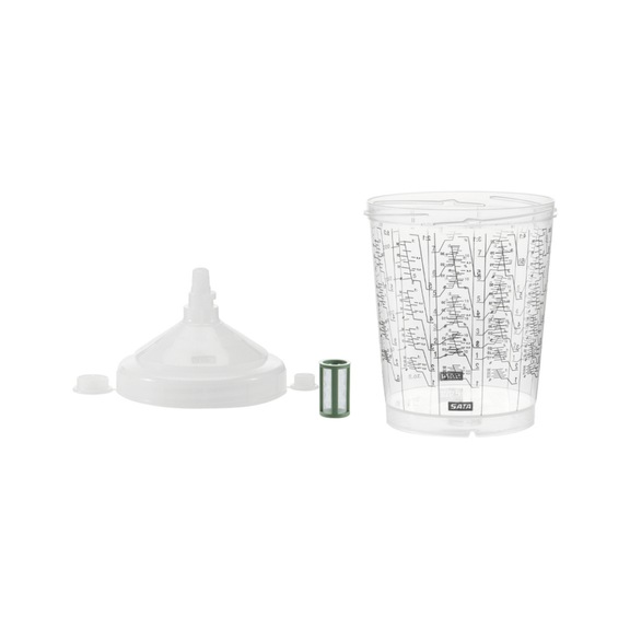 SATA RPS 0,3 l az eredeti 200 µm-es dugaszolható szita 50 db 1202077 - RPS többcélú csésze