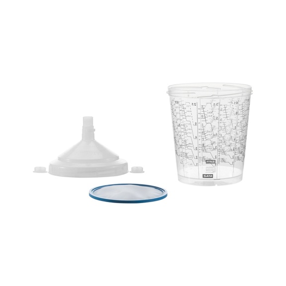 SATA RPS 0.6 l the Original 125 µm flat sieve 50 pieces 1202100 - RPS multipurpose cup