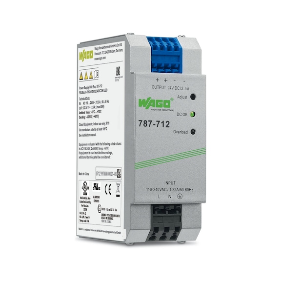 WAGO 电源 787-712 - WAGO 电源 787-712