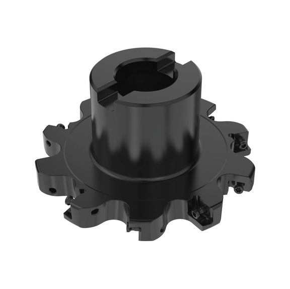 Scheibenfräser R335.18-04.00-0.50F-5N - Fraises trois tailles avec collerette