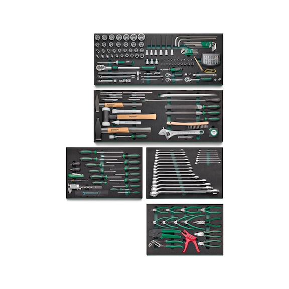 STAHLWILLE Werkzeug-Sortiment TCS WB 2700 238 teilig 97830265 - Werkzeugsortiment