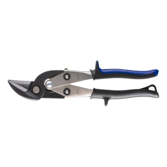 ERDI Lever-action snips for very tight radii L.215mm right cutting 56034101 - Lever ideal scissors