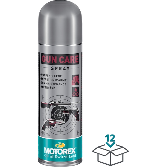 MOTOREX GUN CARE SPRAY 12x 300 ml - GUN CARE SPRAY