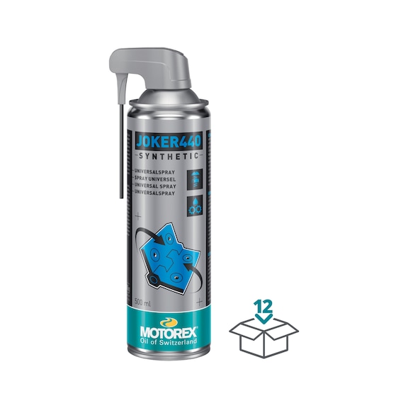 MOTOREX JOKER 440 SYNTHETIC SPRAY 12x 500 ml - JOKER 440 SYNTHETIC SPRAY