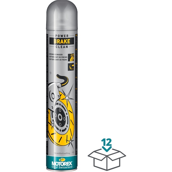 MOTOREX POWER BRAKE CLEAN SPRAY 12x 750 ml - POWER BRAKE CLEAN SPRAY