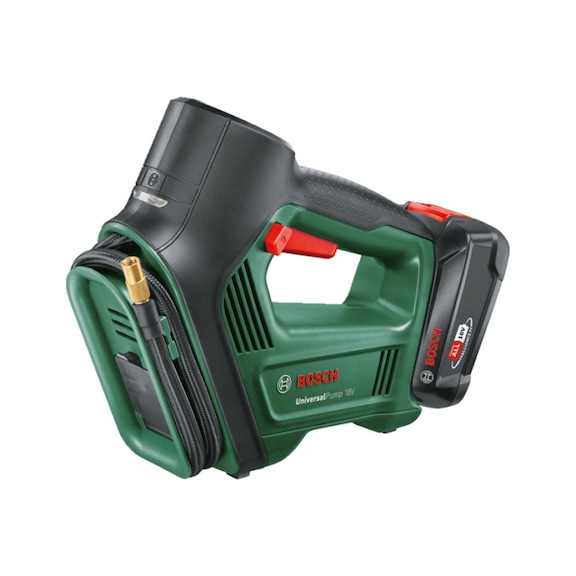 Akku-Druckluftpumpe UniversalPump 18V 1xAkku PBA 18V 2.0Ah BOSCH 0603947101 - Luftpumpe (Akku)