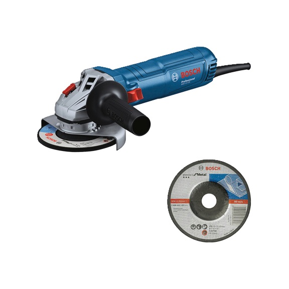 Winkelschleifer GWS 12-125 mit Schruppscheibe BOSCH 06013A6100 - Winkelschleifer (elektrisch)