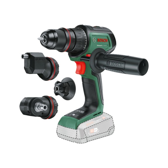 Cordless drill AdvancedDrill 18V-80 QuickSnap + 3 attachments 06039E2003 - Drill driver (cordless)