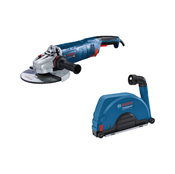 Elektrowerkzeugset Kombi-Set GWS 24-230 JZ+GDE 230 FC-S 0615A5004S - Elektrowerkzeugset