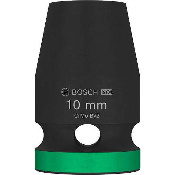 Steckschlüsselsatz PRO Impact 1/2 10&nbsp;mm Standard BOSCH 2608003043 - Innensechskant-Einsatz (Steckschlüssel)