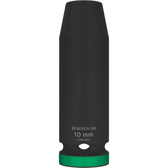 Socket spanner set PRO Impact 1/2 10 mm deep BOSCH 2608003044 - 