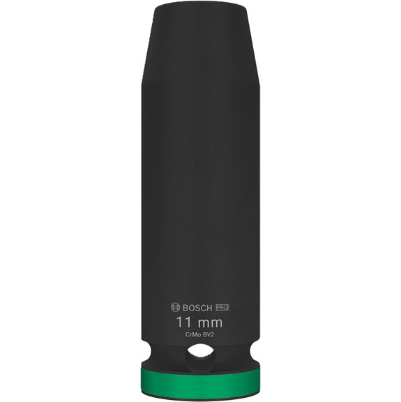 Socket spanner set PRO Impact 1/2 11 mm deep BOSCH 2608003045 - 