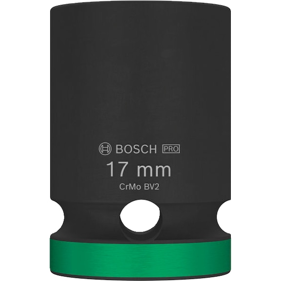 Socket spanner set PRO Impact 1/2 17 mm standard BOSCH 2608003048 - 