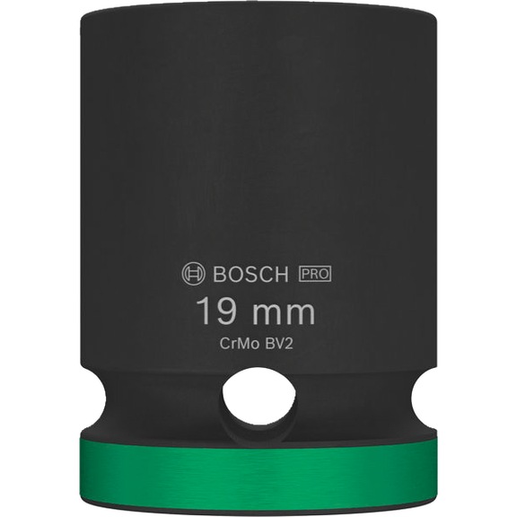 Socket spanner set PRO Impact 1/2 19 mm standard BOSCH 2608003050 - 