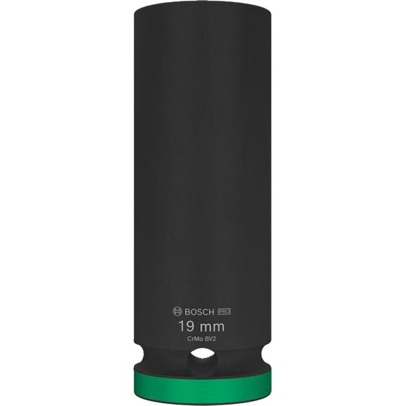 Socket spanner set PRO Impact 1/2 19 mm deep BOSCH 2608003051 - 
