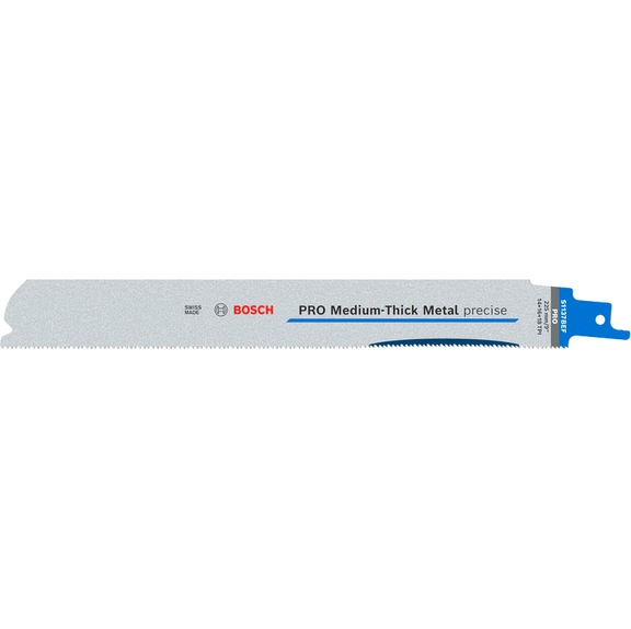 PRO Medium-Thick Metal precise S1137BEF 1,1x25x225&nbsp;mm 5-teilig BOSCH 2608658994 - Sägeblatt für Säbelsäge
