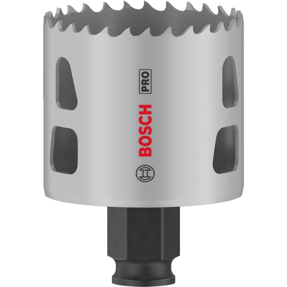 Hole saw PRO Multi Material PC Plus 54 mm BOSCH-No. 2608594390 - Hole saw (non-detachable cutting edges)