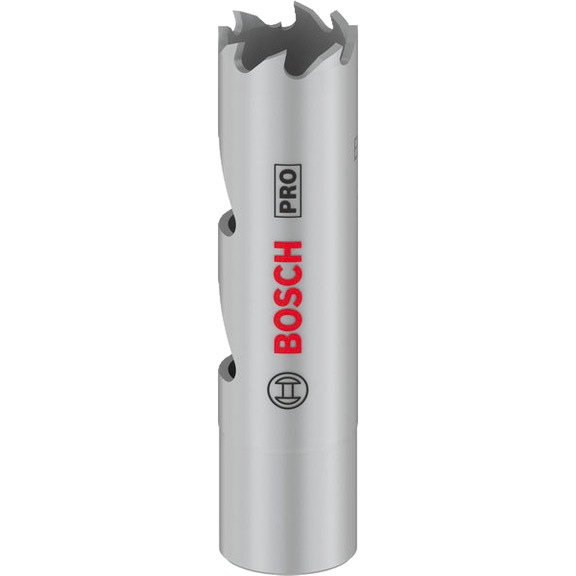 Hole saw PRO Multi Material 16 mm with thread BOSCH-No. 2608901491 - Hole saw (non-detachable cutting edges)