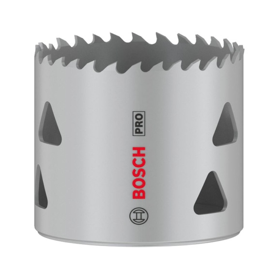 Hole saw PRO Multi Material 56 mm with thread BOSCH-No. 2608901516 - Hole saw (non-detachable cutting edges)