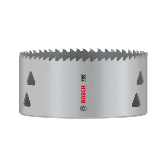 Hole saw PRO Multi Material 105 mm with thread BOSCH-No. 2608901535 - Hole saw (non-detachable cutting edges)