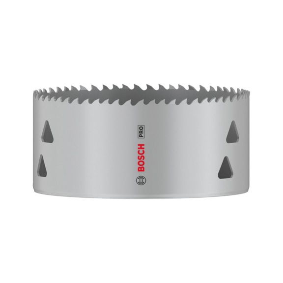 Hole saw PRO Multi Material 111 mm with thread BOSCH-No. 2608901537 - Hole saw (non-detachable cutting edges)