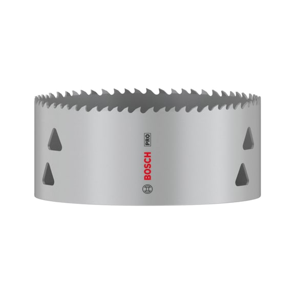 Hole saw PRO Multi Material 114 mm with thread BOSCH-No. 2608901538 - Hole saw (non-detachable cutting edges)
