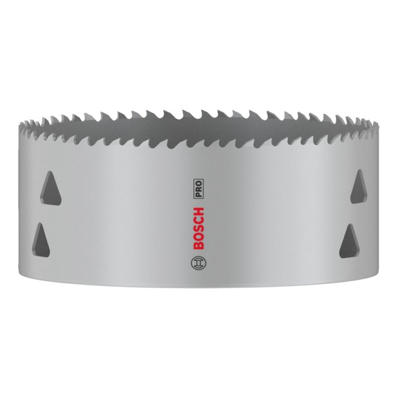 Hole saw PRO Multi Material 121 mm with thread BOSCH-No. 2608901539 - Hole saw (non-detachable cutting edges)