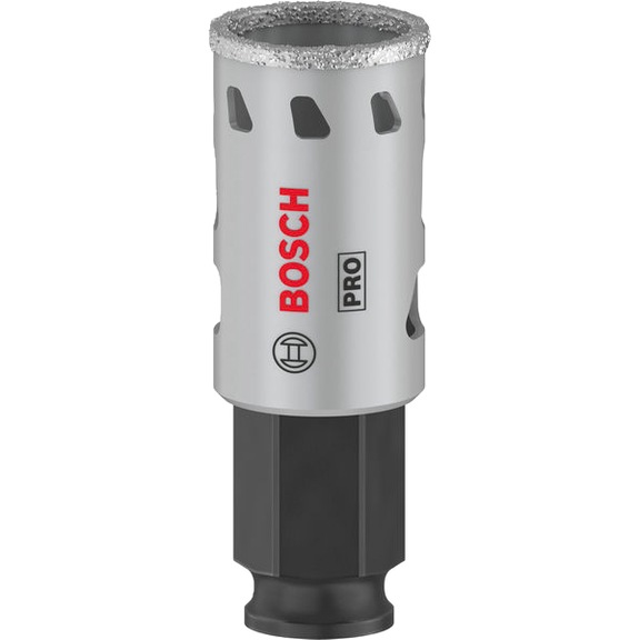 Hole saw PRO Tile PC Plus 25 mm HS BOSCH-No. 2608901555 - Hole saw (non-detachable cutting edges)