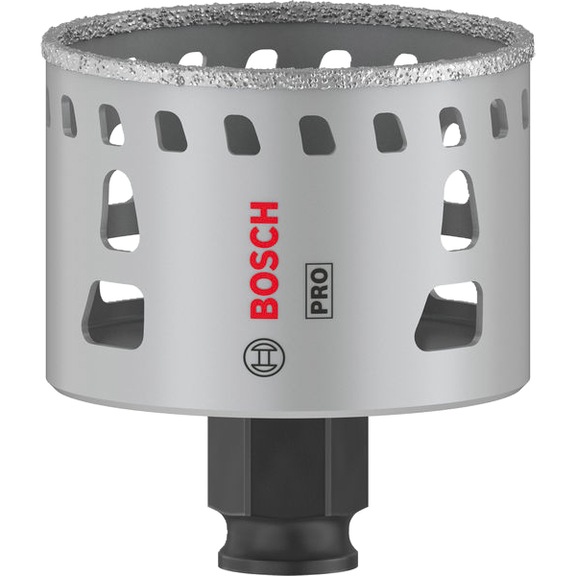 Hole saw PRO Tile PC Plus 60 mm HS BOSCH-No. 2608901565 - Hole saw (non-detachable cutting edges)