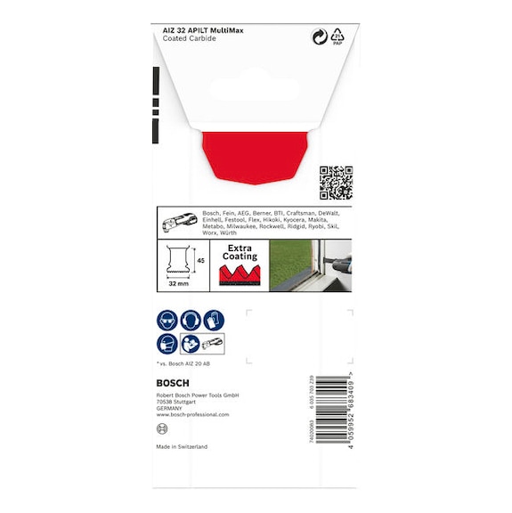 Sägeblatt für Oszillierer EXPERT MultiMax AIZ&nbsp;32 APILT 5‑teilig BOSCH 2608902397 - Sägeblatt (Sonstige)