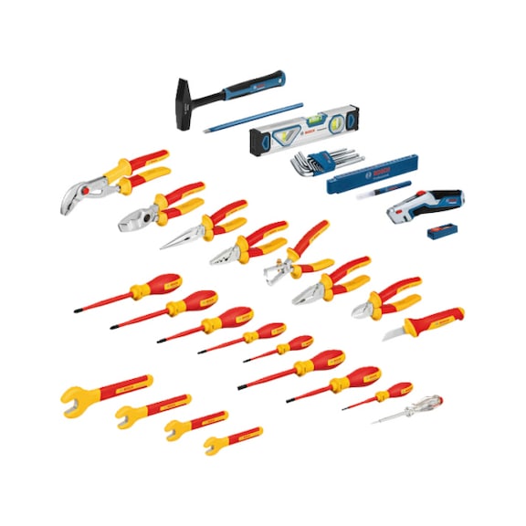 Combo kit electrician's case 37-piece BOSCH no. 1600A02NG4 - Tool box (workshop)