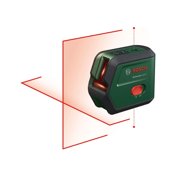 Cross line laser UniversalLevel 2 BOSCH 0603663F00 - Laser level