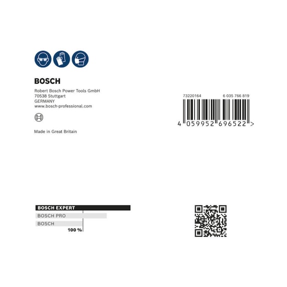 Hand sanding sheet EXPERT W480 Web 1/4 115x140mm G320 BOSCH 10 pieces 2608902388 - Abrasive made of bonded abrasive with bore or thread