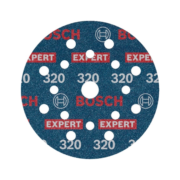 EXPERT O780 125 mm G320 BOSCH no. 50 pieces 2608902414 - Abrasive tool made of abrasive on backing