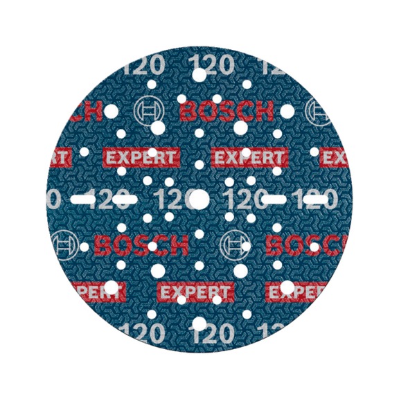 Folienschleifscheie EXPERT O780 150&nbsp;mm G120 BOSCH-Nr. 6 Stück 2608902442 - Schleifwerkzeug aus Schleifmittel auf Unterlage