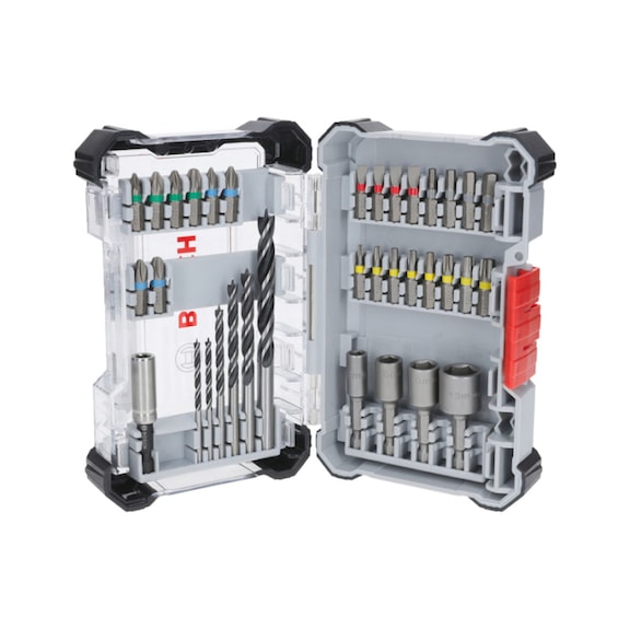 Screwdriver bit and PRO Wood drill bit set Extra Hard 35-piece BOSCH 2607017730 - Hand tool assortment