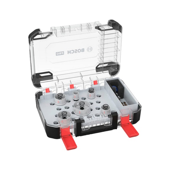 Lochsäge PRO Sheet Metal PC Plus-Set 20 29 64 mm 8-teilig BOSCH-Nr. 2608594474 - Lochsägen-Satz