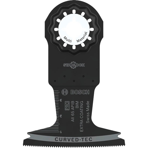 Saw blade PRO AII 65 APIB for oscillating saw 65 x 40mm 5-piece BOSCH 2608669079 - Saw blade (other)