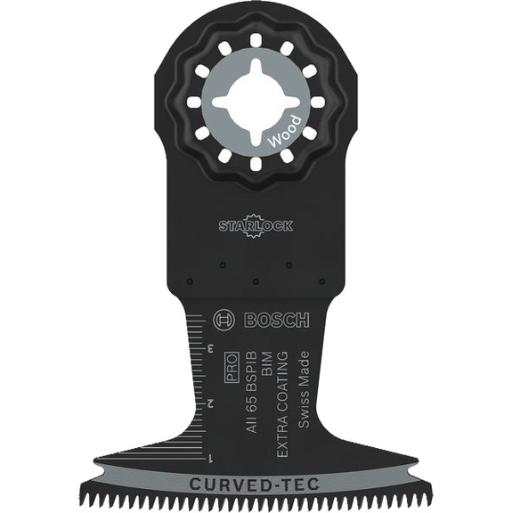 Saw blade PRO AII 65 BSPIB for oscillating saw 65 x 40 mm 5-piece 2608669083 - Saw blade (other)