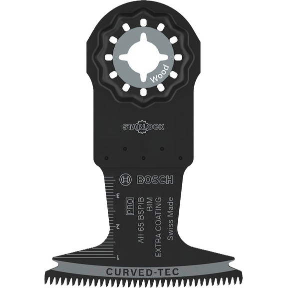 Saw blade PRO AII 65 BSPIB for oscillating saw 65 x 40 mm 10-piece 2608669084 - Saw blade (other)