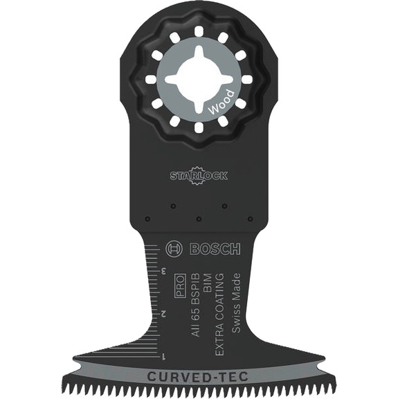 Saw blade PRO AII 65 BSPIB for oscillating saw 65 x 40 mm 25 pieces 2608669085 - Saw blade (other)
