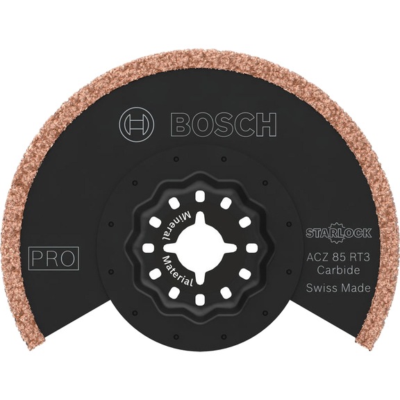 Saw blade PRO ACZ 85 RT3 for oscillating saw 85x25 mm 10-piece BOSCH 2608669121 - Saw blade (other)