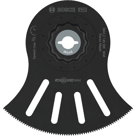 Saw blade PRO MACZ 145 BB for multifunction tools 100x50 mm BOSCH 2608669139 - Saw blade (other)